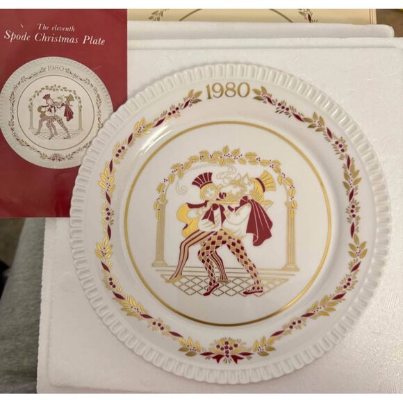 Spode Christmas Plate 1980 - Picture 1 of 2